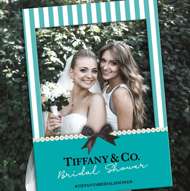 tiffany and co bridal shower centerpieces
