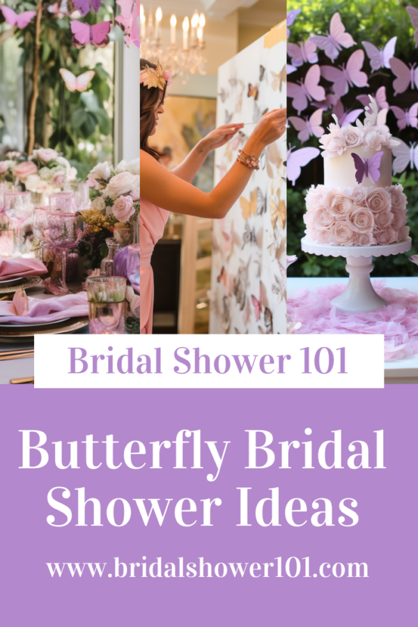 Lifetime Of Butterflies Butterfly Bridal Shower Ideas Bridal Shower