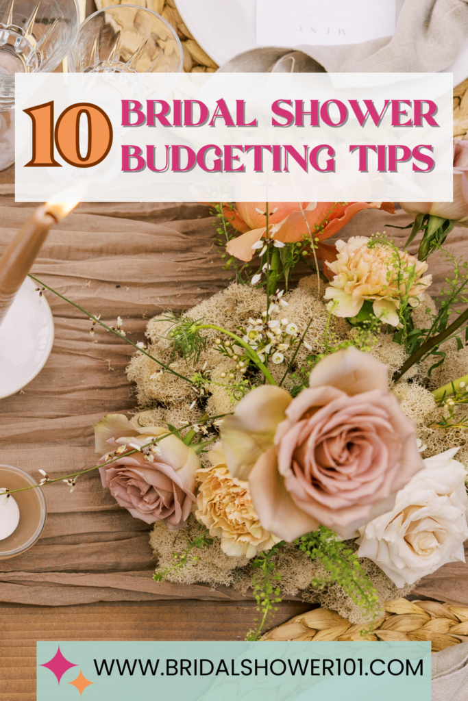 bridal shower budget 