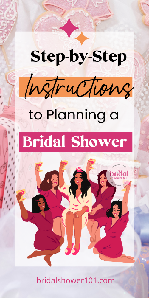 bridal shower instructions