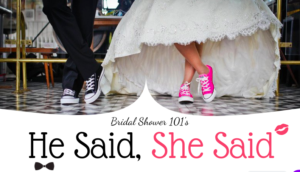 he said she said bridal shower game