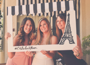 paris bridal shower