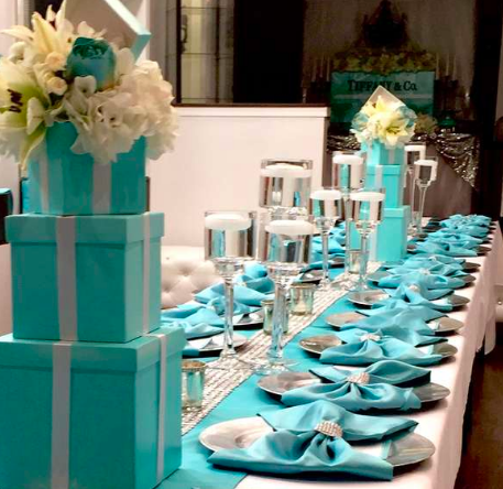 breakfast at tiffany's themed party