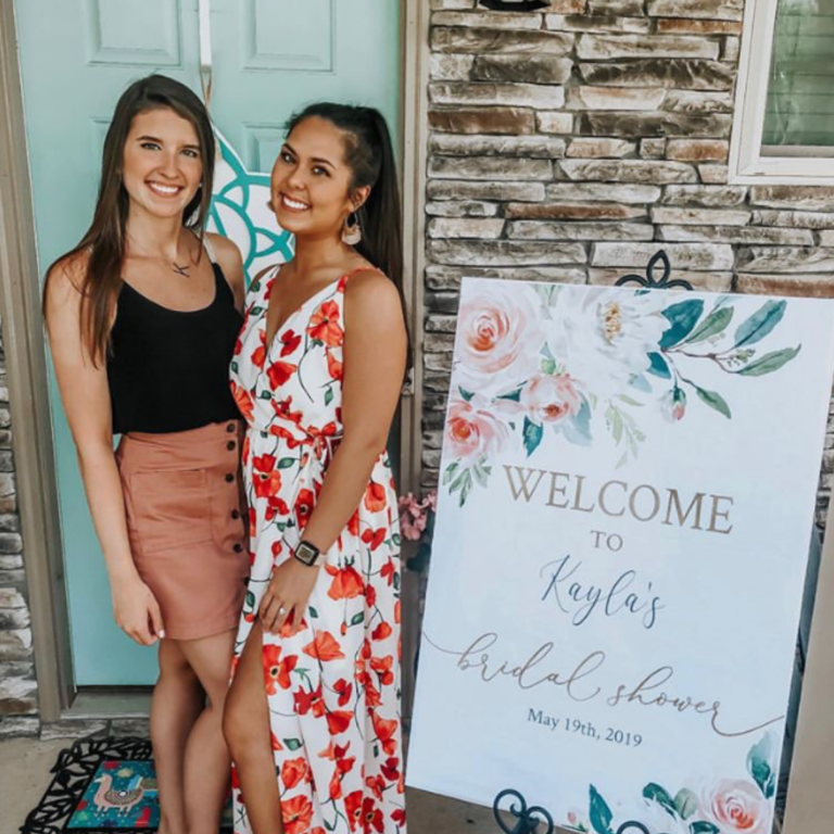 bridal shower sign