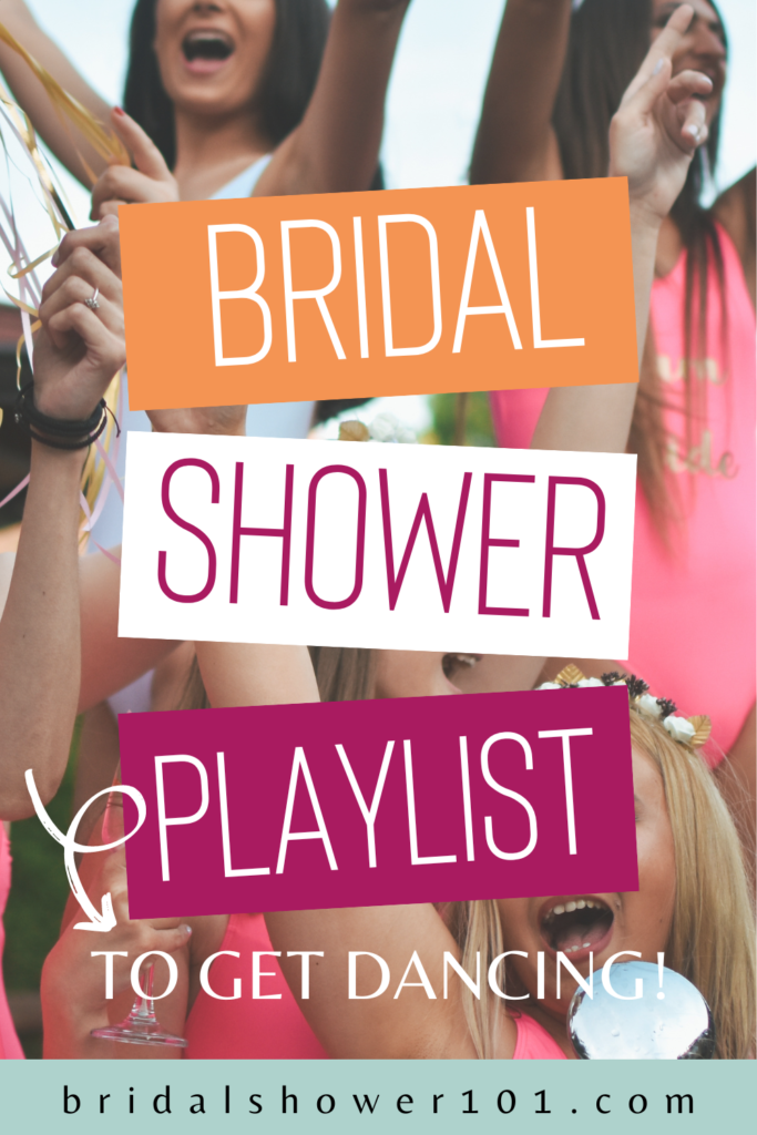 bridal shower playlist