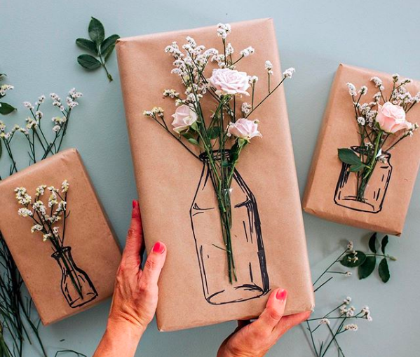 Bridal Shower Wrapping Paper Ideas