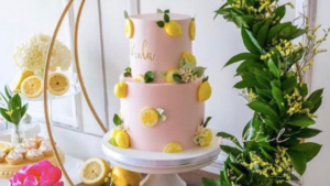 lemon themed bridal shower