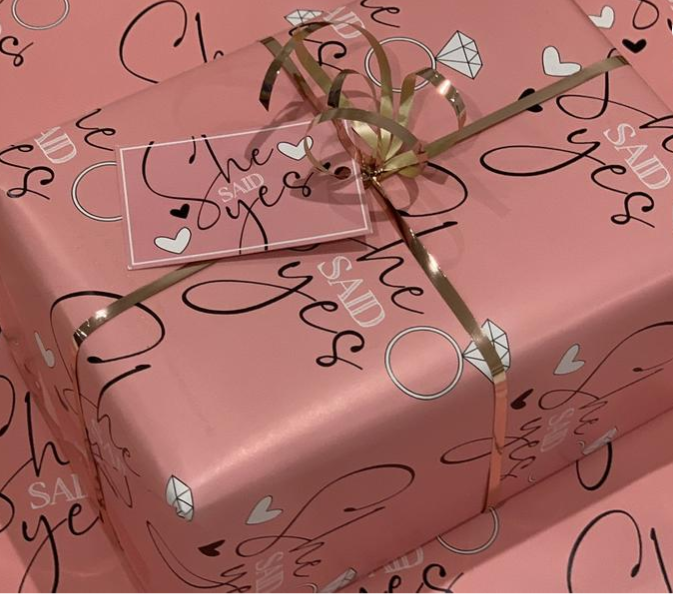 bridal shower wrapping paper 2