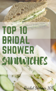 Bridal Shower Sandwiches