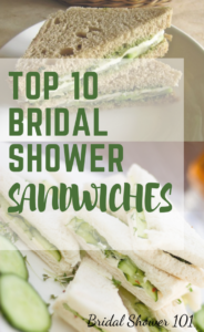 Bridal Shower Sandwiches