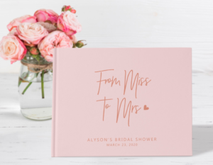 Bridal Shower Guest Book