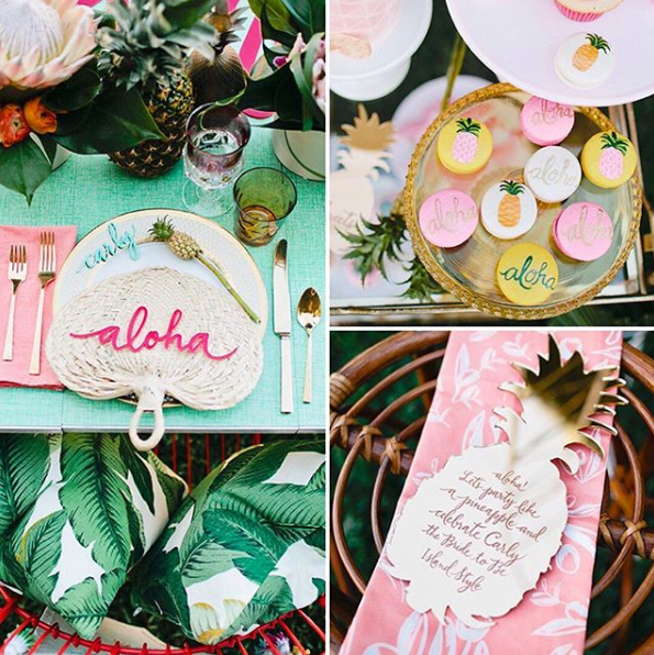 pineapple bridal shower