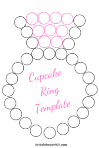 Bridal Shower Cupcake Dress and Cupcake Ring Styles | Bridal Shower 101