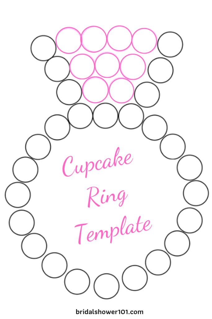 Bridal Shower Cupcake Dress and Cupcake Ring Styles Bridal Shower 101