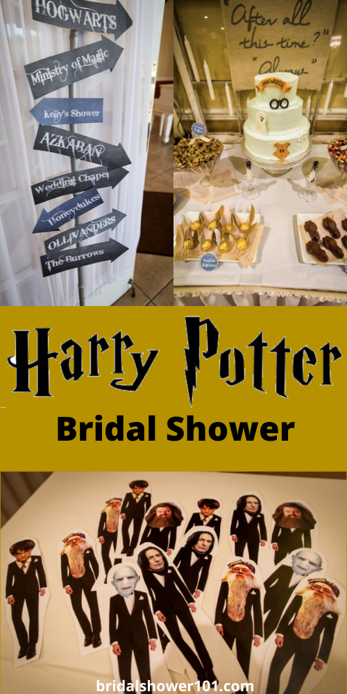 Harry Potter Bridal Shower Ideas (Free Game Included!) | Bridal Shower 101