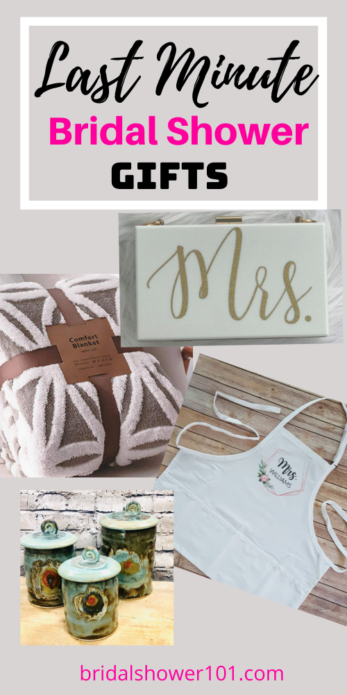 Last Minute Bridal Shower Gifts