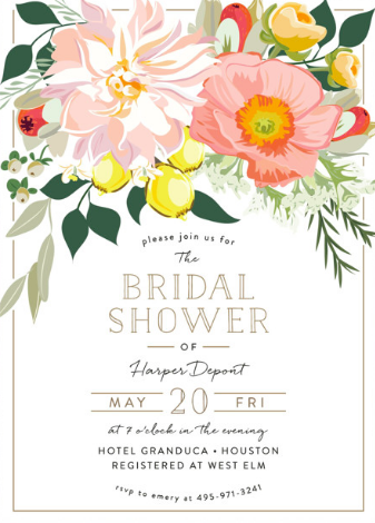 Spring Bridal Shower Ideas | Bridal Shower 101