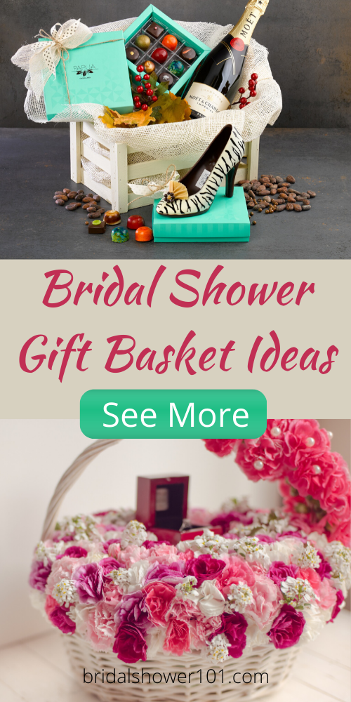 bridal shower gift basket ideas