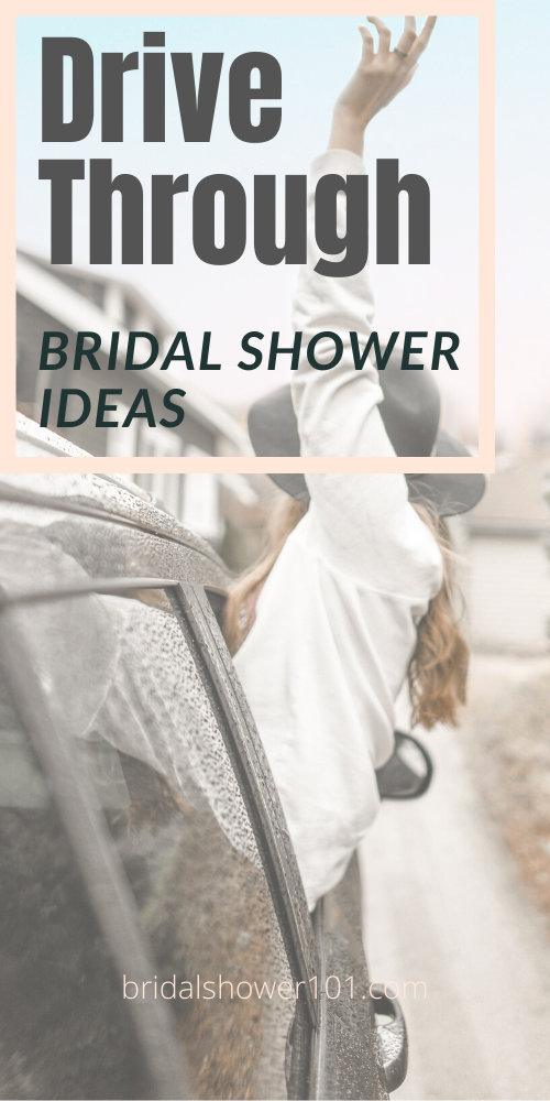 drive through bridal shower