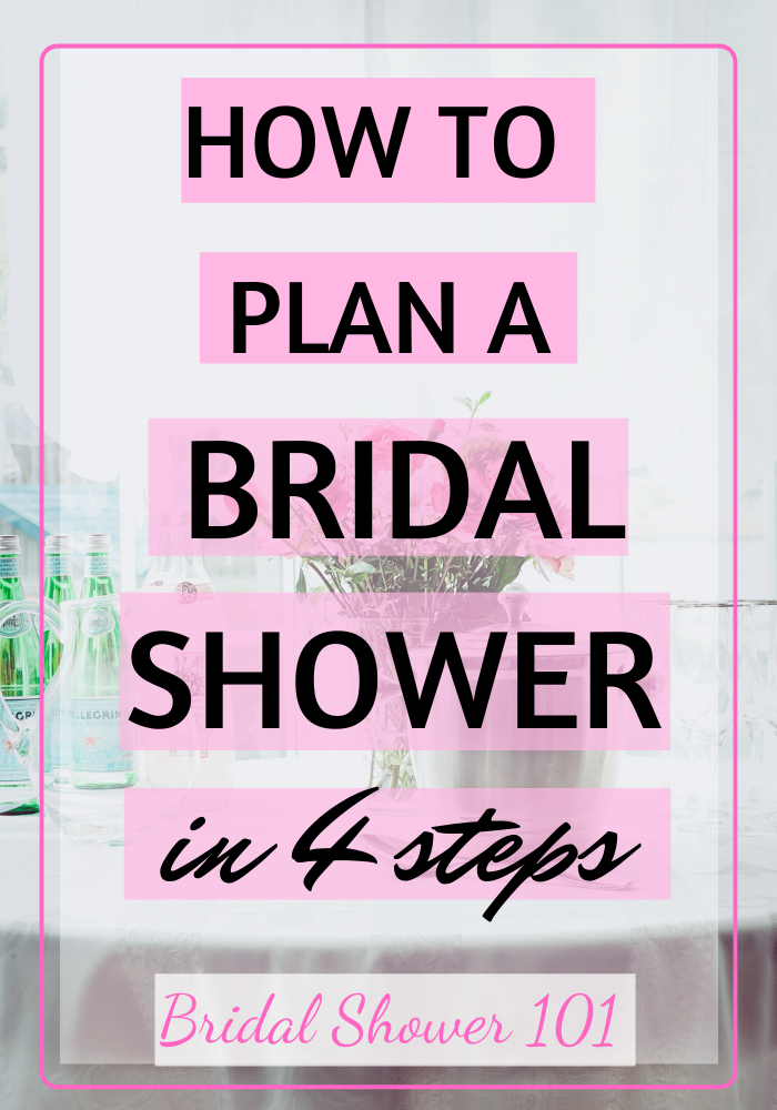 Bridal Shower Planning Template