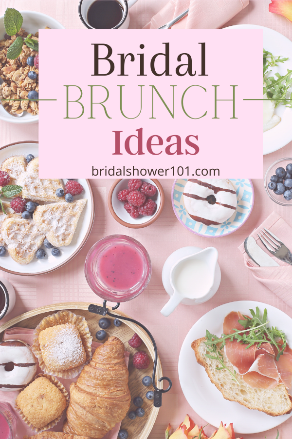 bridal shower brunch menu ideas