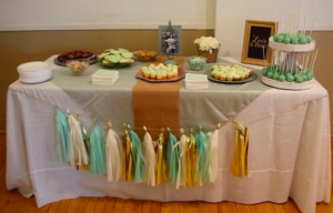 mint to be bridal shower