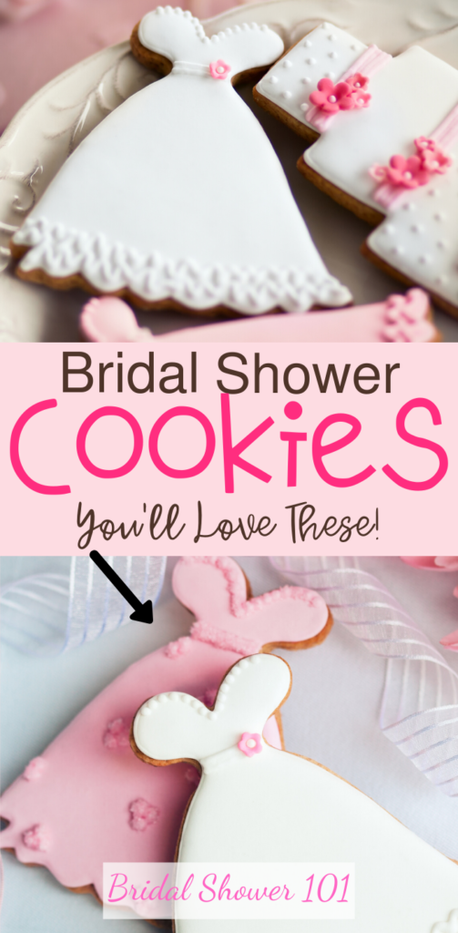 bridal shower cookies