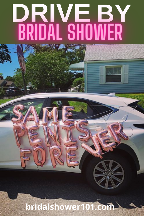 drive by bridal shower