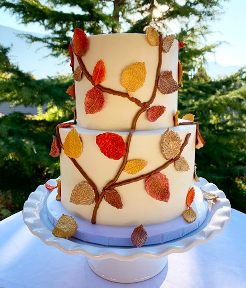fall wedding cakes
