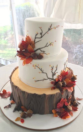 fall wedding cakes 2