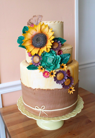fall wedding cakes 4
