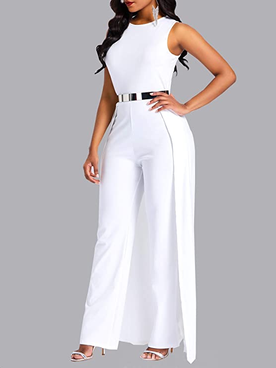 Bridal Jumpsuit with train