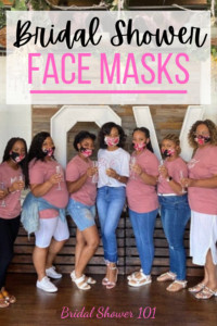 bridal shower masks