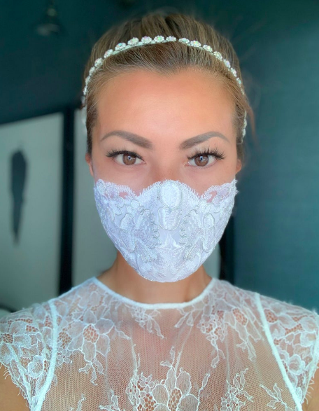 bridal shower face masks