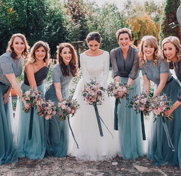 How to Mix and Match Bridesmaid Dresses [With Examples]