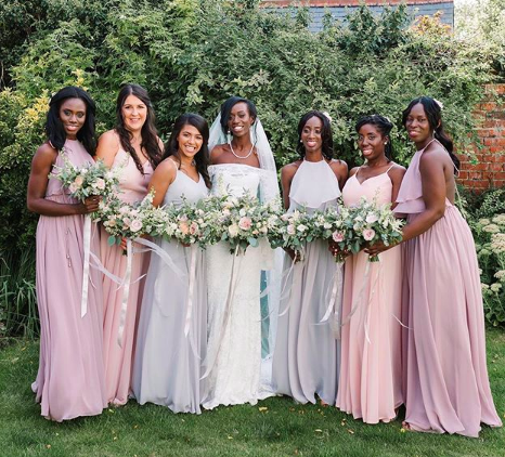 mismatched bridesmaids dresses