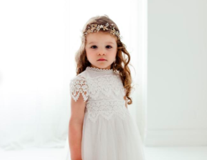 bohemian flower girl dresses