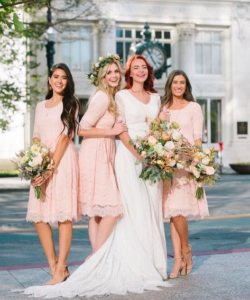 modest bridesmaid dresses
