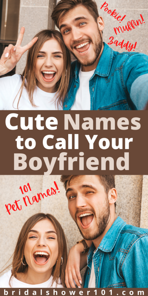 What Sweet Names To Call Your Boyfriend