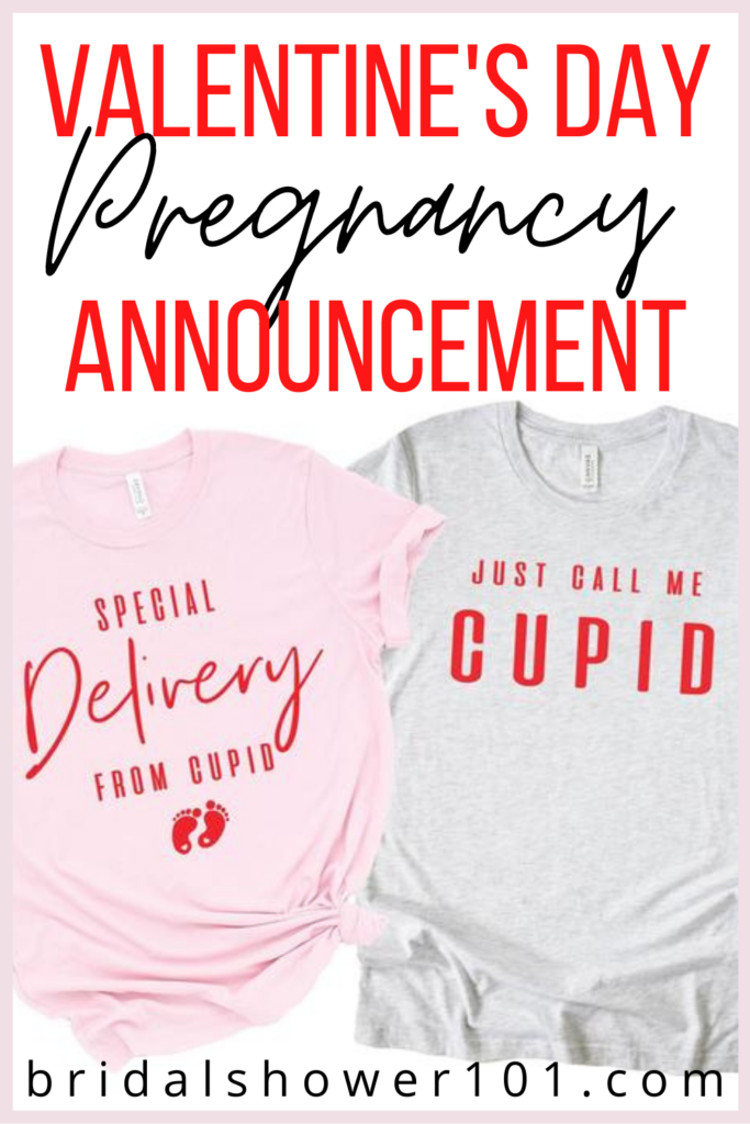 Valentines Day Pregnancy Announcement