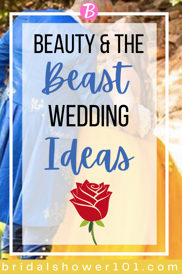 beauty and the beast wedding