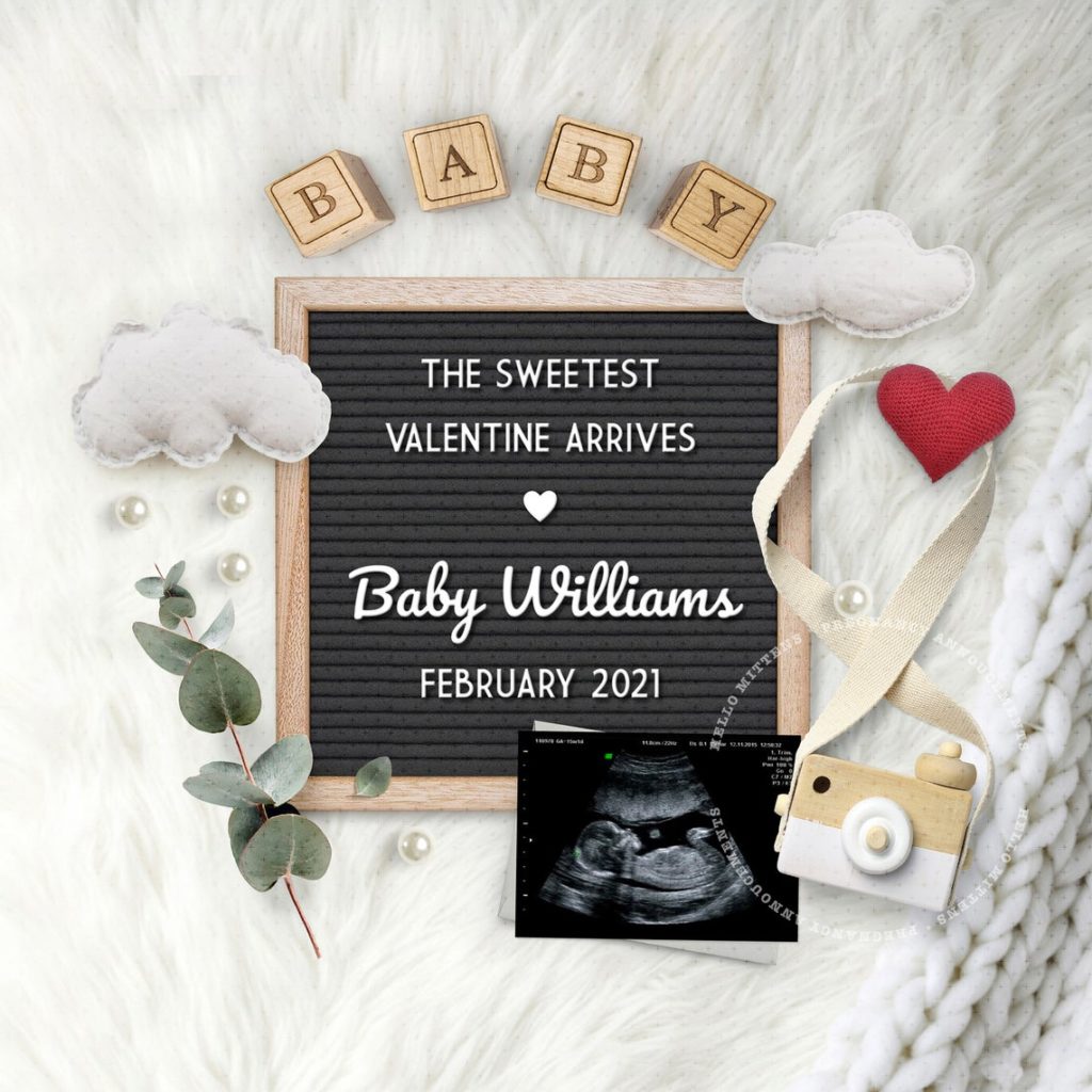 Valentines Day Pregnancy Announcement Ideas And Captions Bridal Shower 101