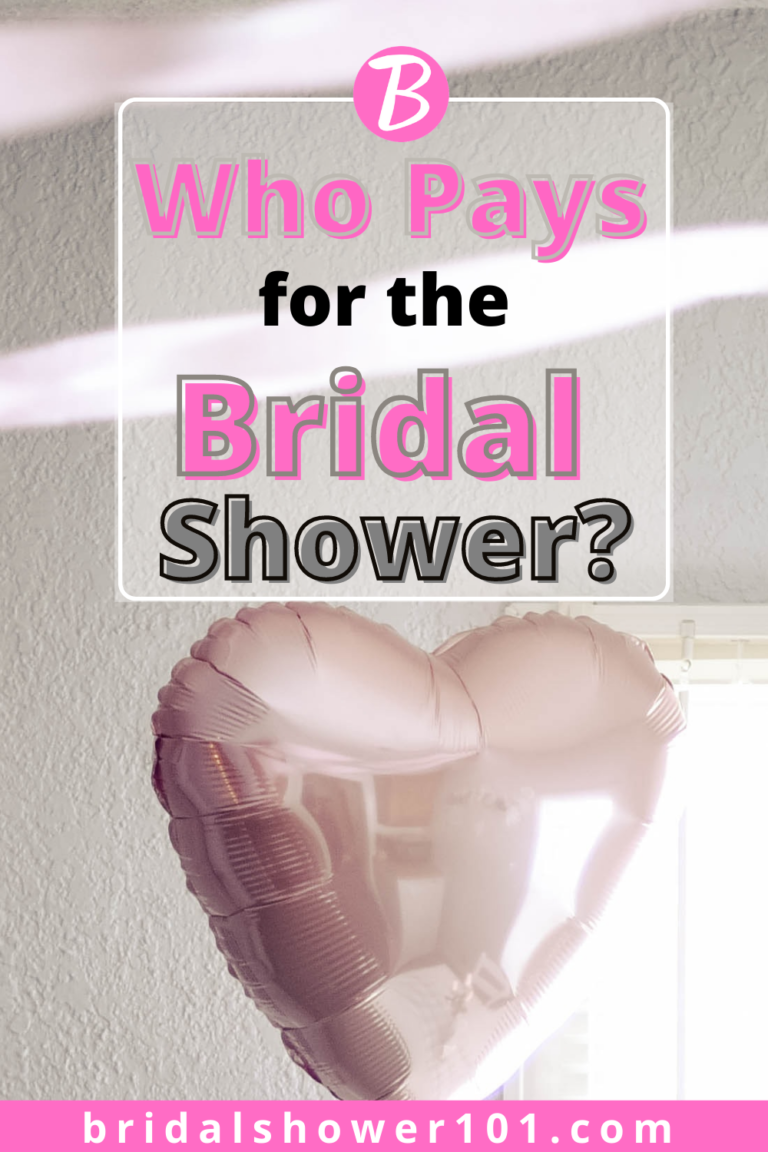 Who Pays for the Bridal Shower? | Bridal Shower 101