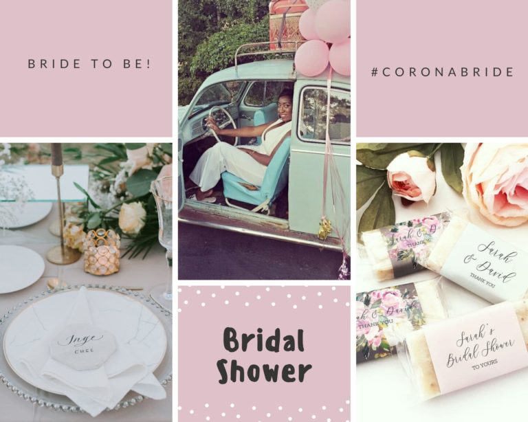 covid bridal shower ideas