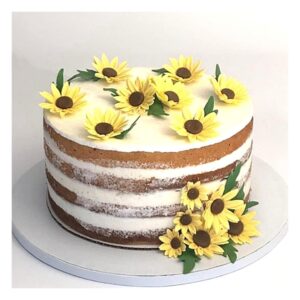 sunflower cake