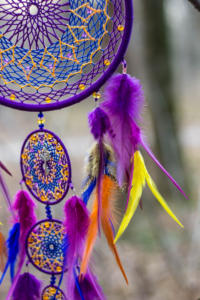 boho bridal shower dream catcher