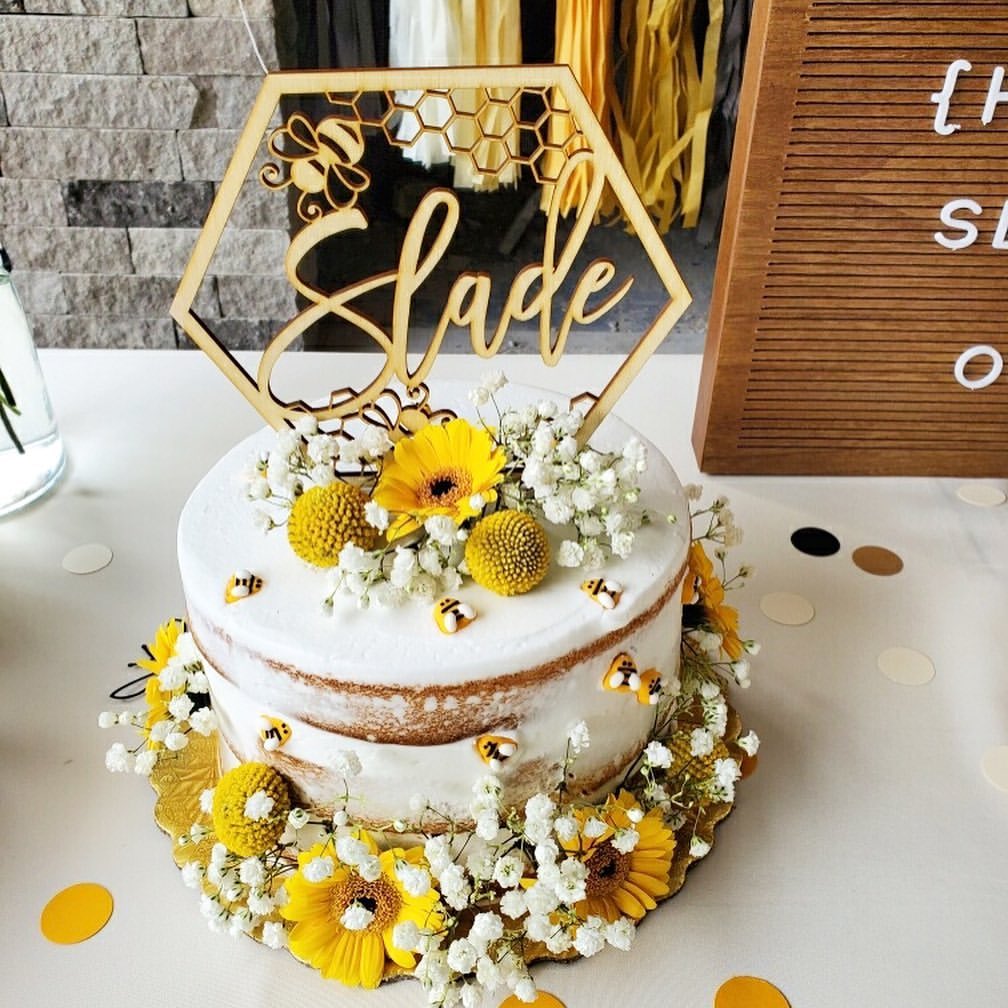 bride to bee cake