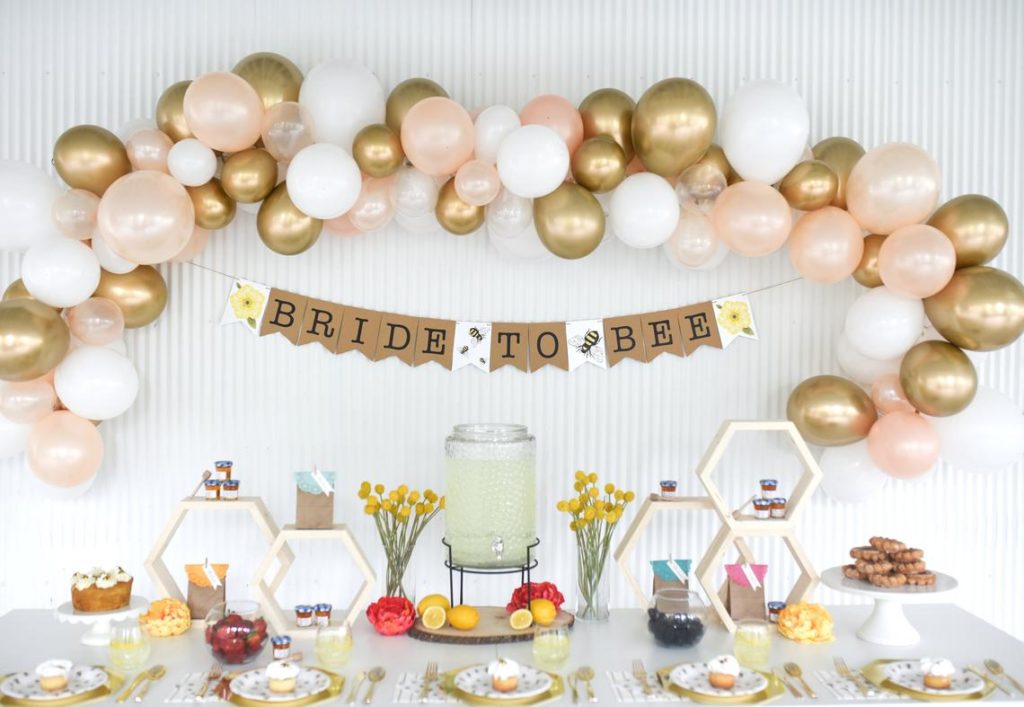 bride to bee bridal shower decorations