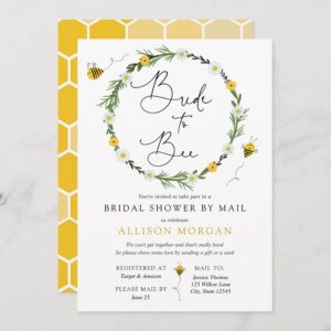 bride to bee invitations