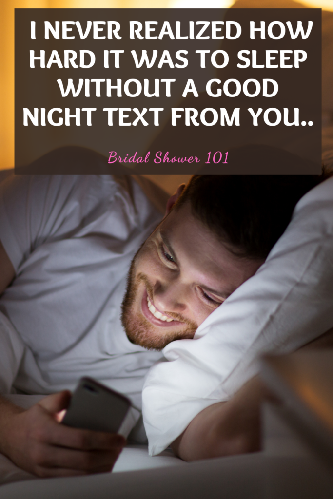 goodnight text to boyfriend
